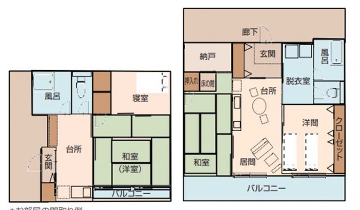 ケアハウス小郡お部屋