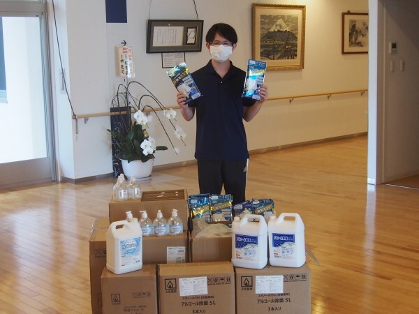 care for careworkerプロジェクト実行委員会様からの寄贈！